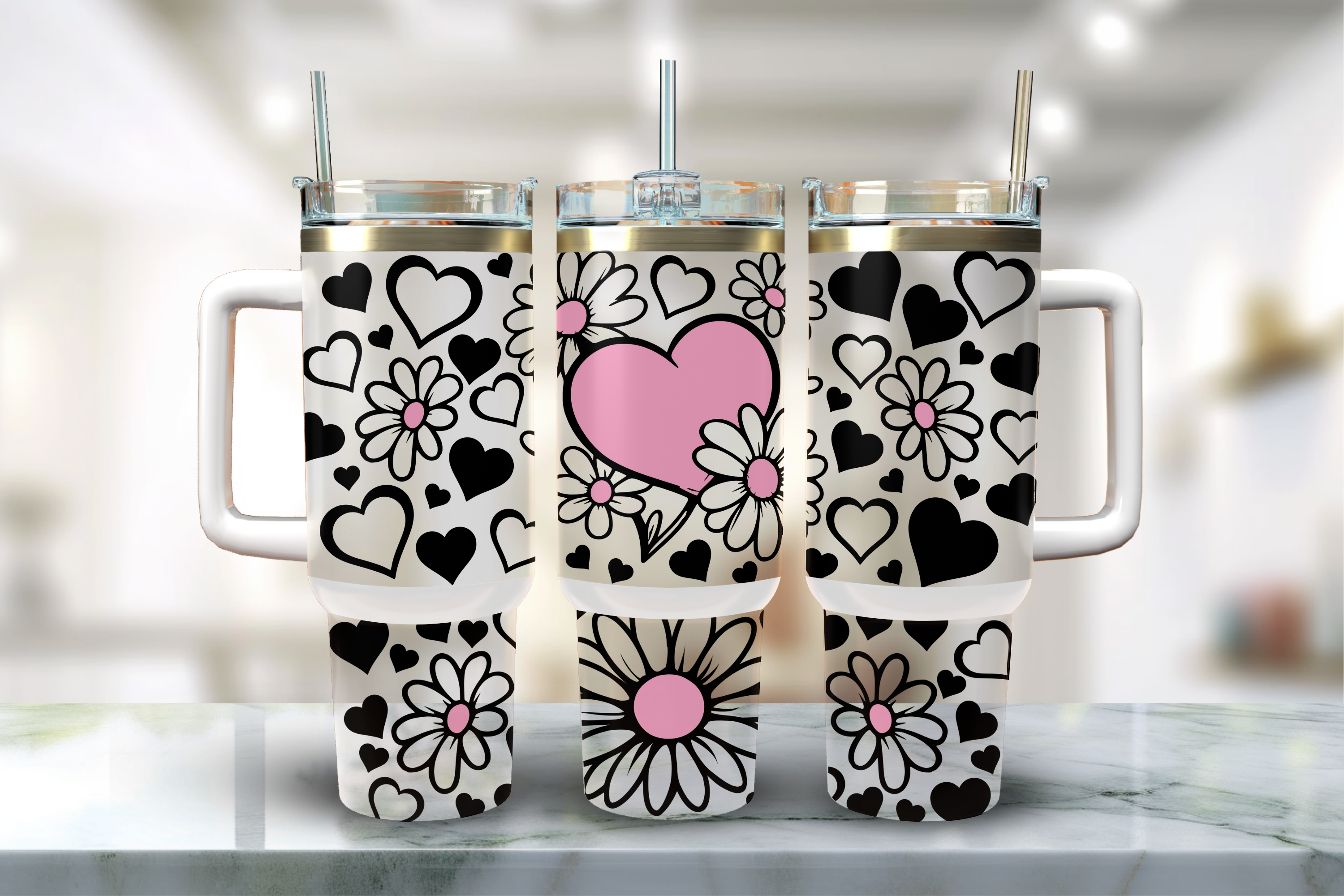 30oz & 40oz Stanley type Mug