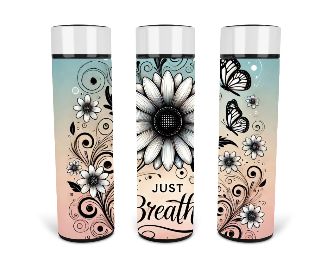 400ml Personalised Digital Flask