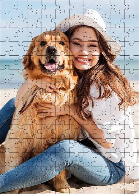 A4 personalised puzzle - 120 piece